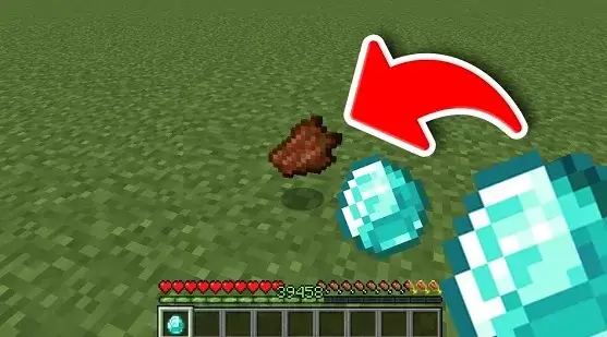 Minecraft random player drops