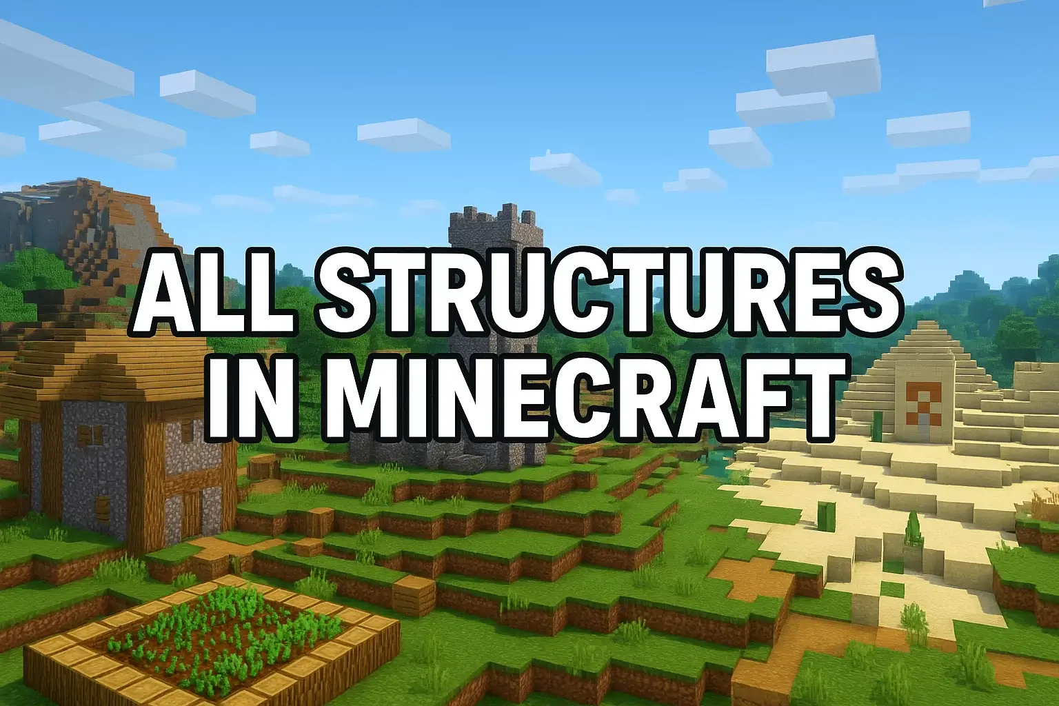 All Structures in Minecraft – Villages and Builds